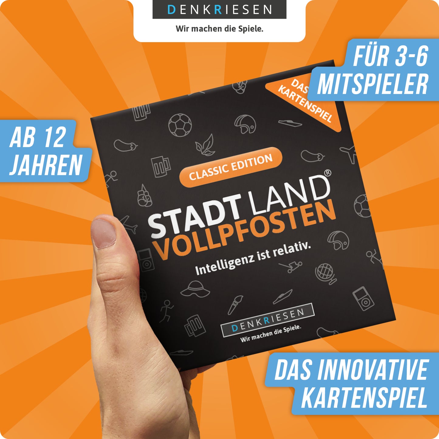 Stadt Land Vollpfosten - Classic Edition