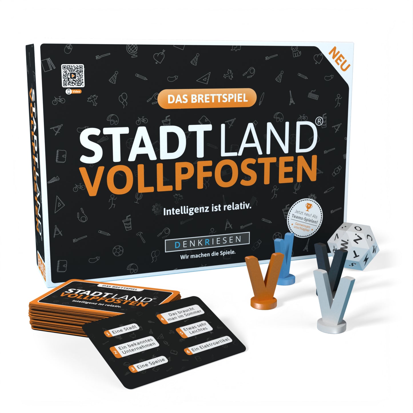 Stadt Land Vollpfosten Brettspiel