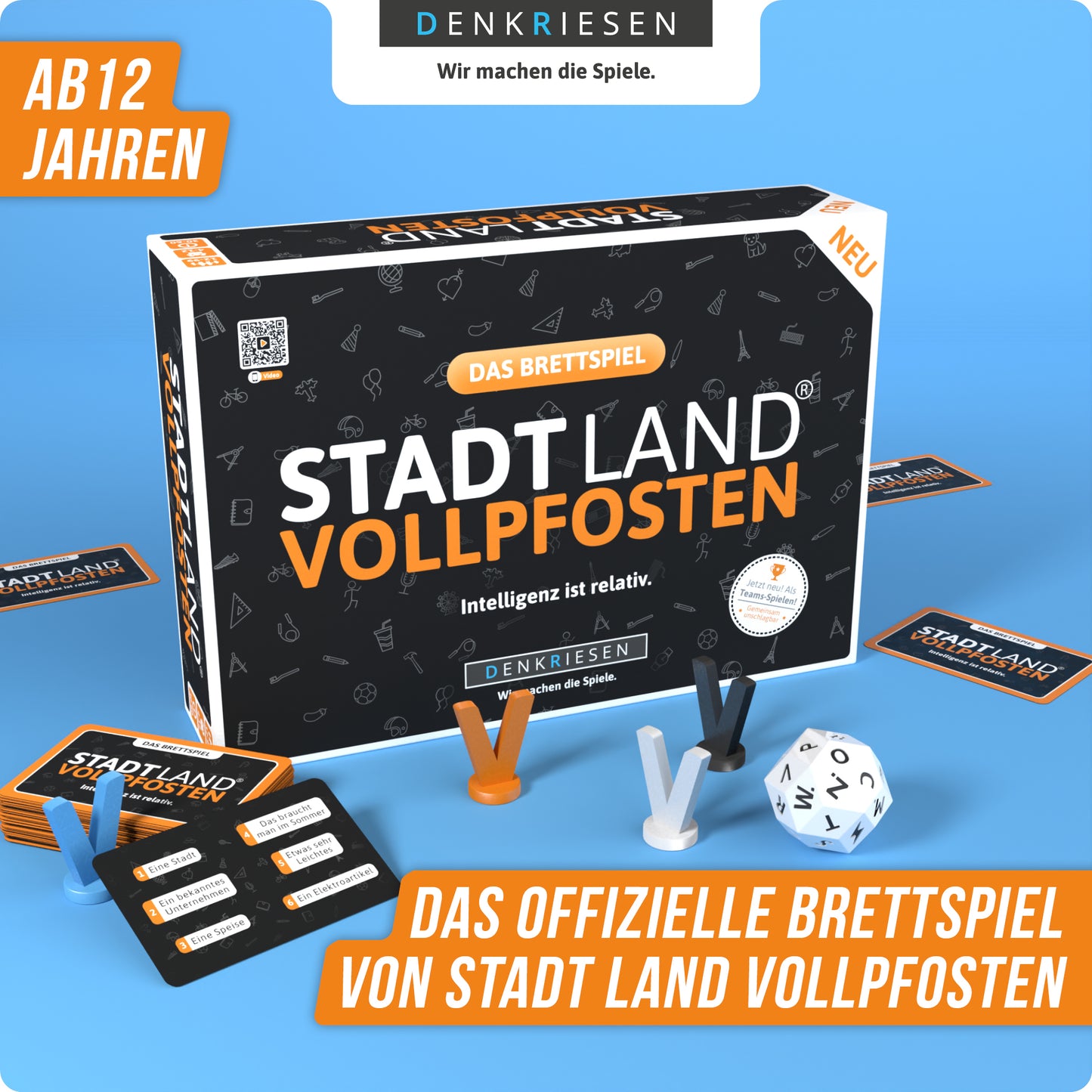 Stadt Land Vollpfosten Brettspiel