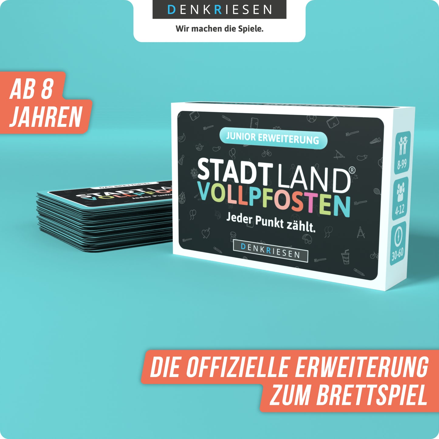 Stadt Land Vollpfosten Brettspiel
