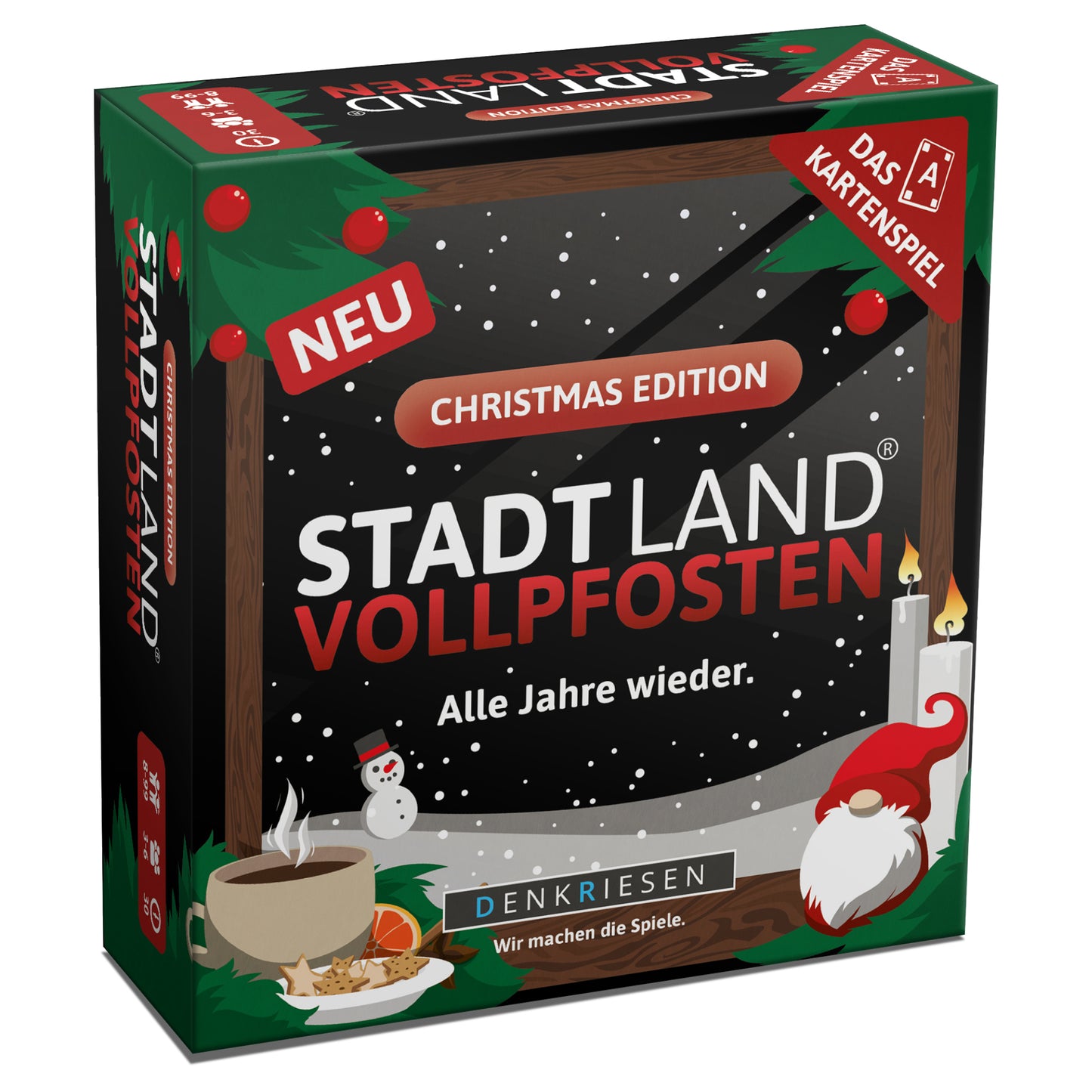 Stadt Land Vollpfosten - Christmas Edition