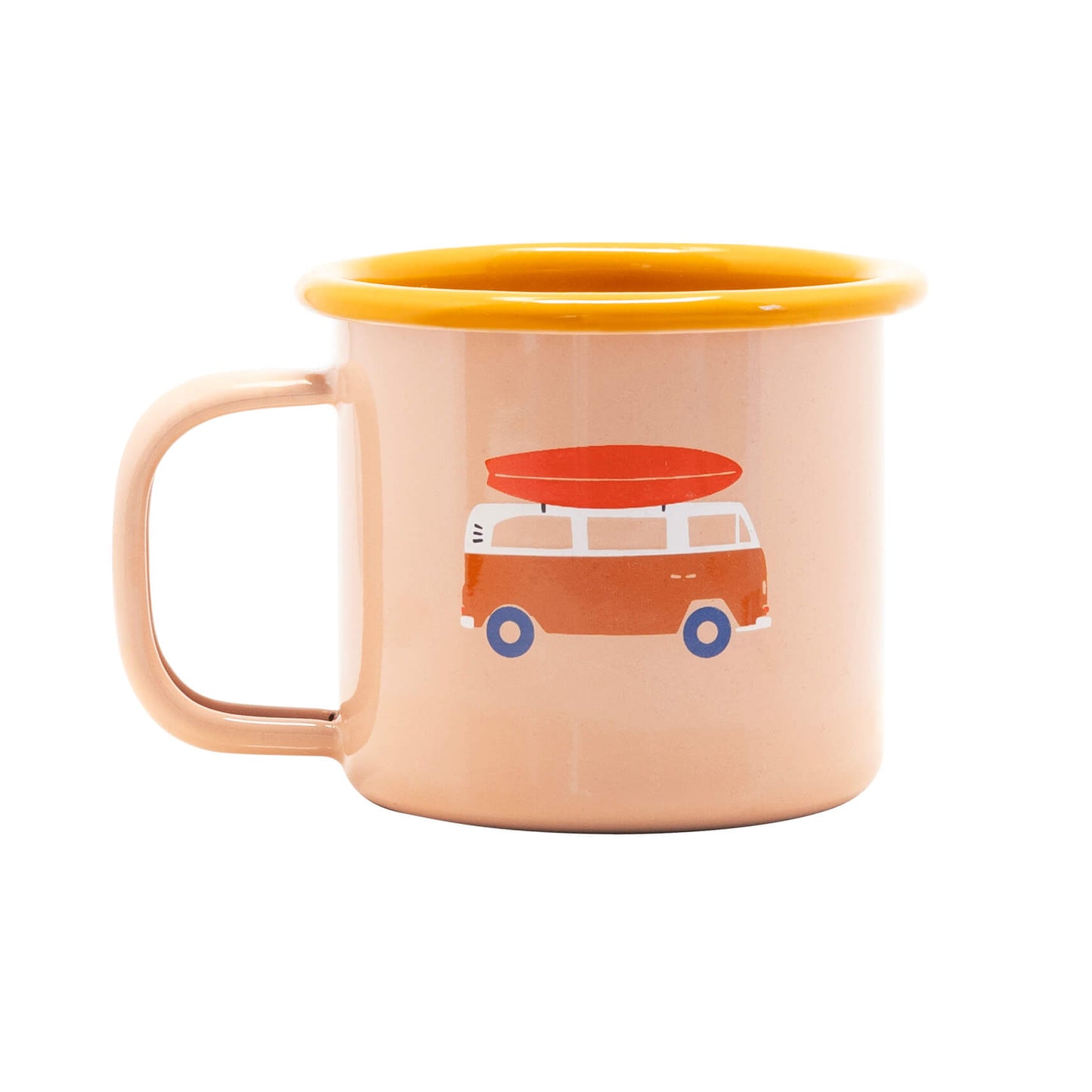 Kinder-Emaillebecher Go Camping