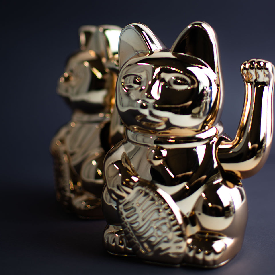 Lucky Cat Shiny Platinum Cosmic Edition - Glücksplanet Jupiter