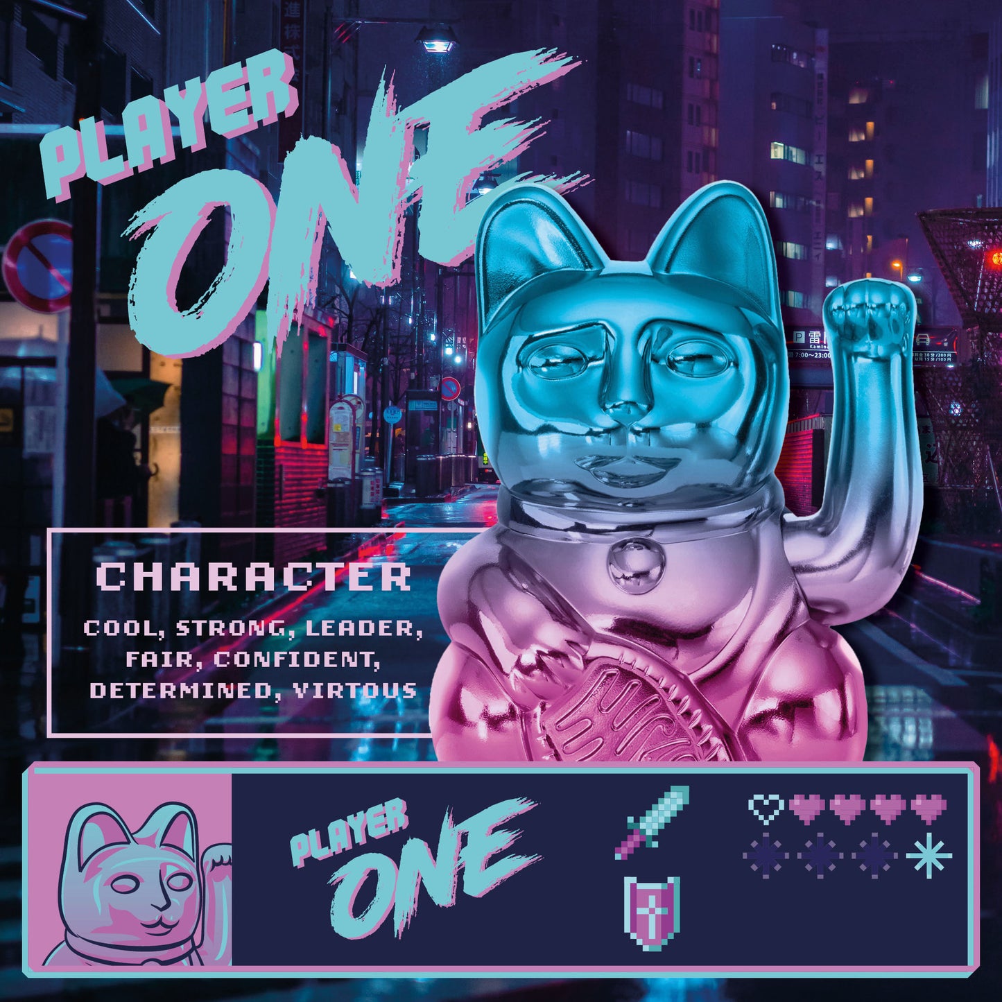Lucky Cat Gaming Limited Edition - Player One