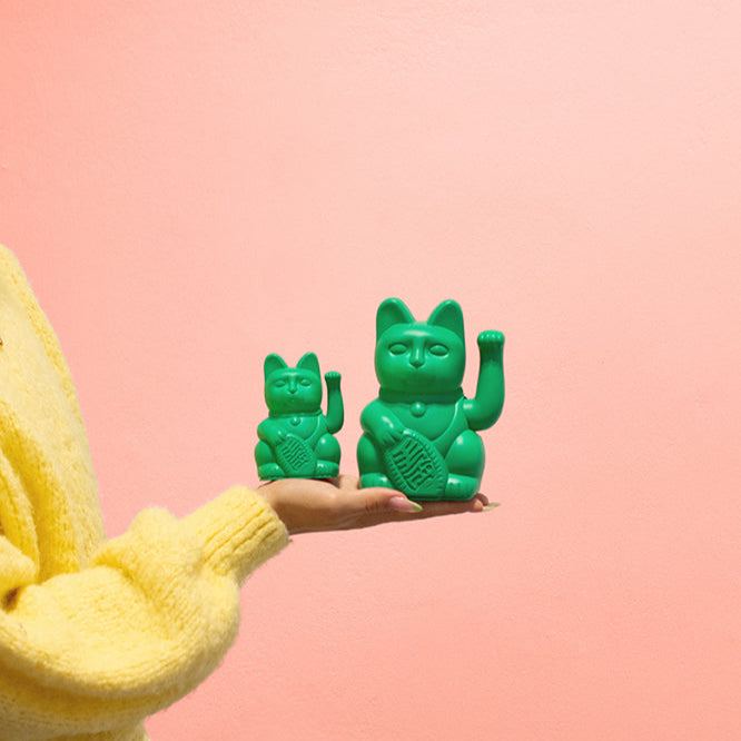 Lucky Cat Vivid Green - Intensität