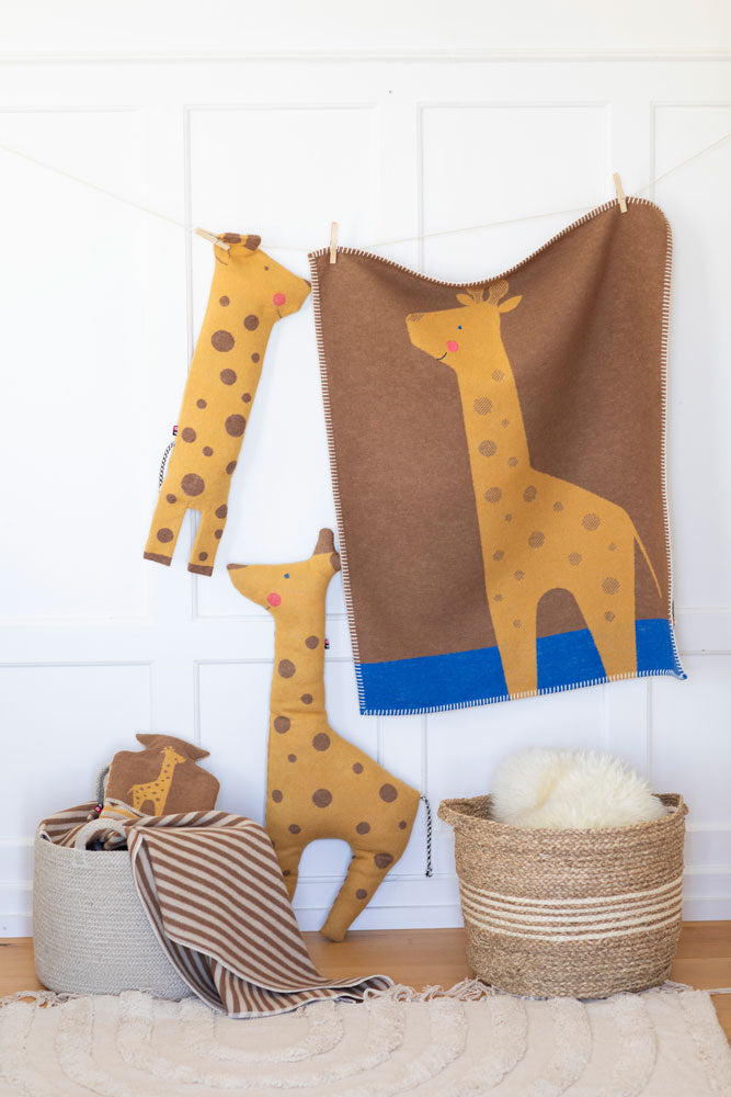 Babydecke Giraffe