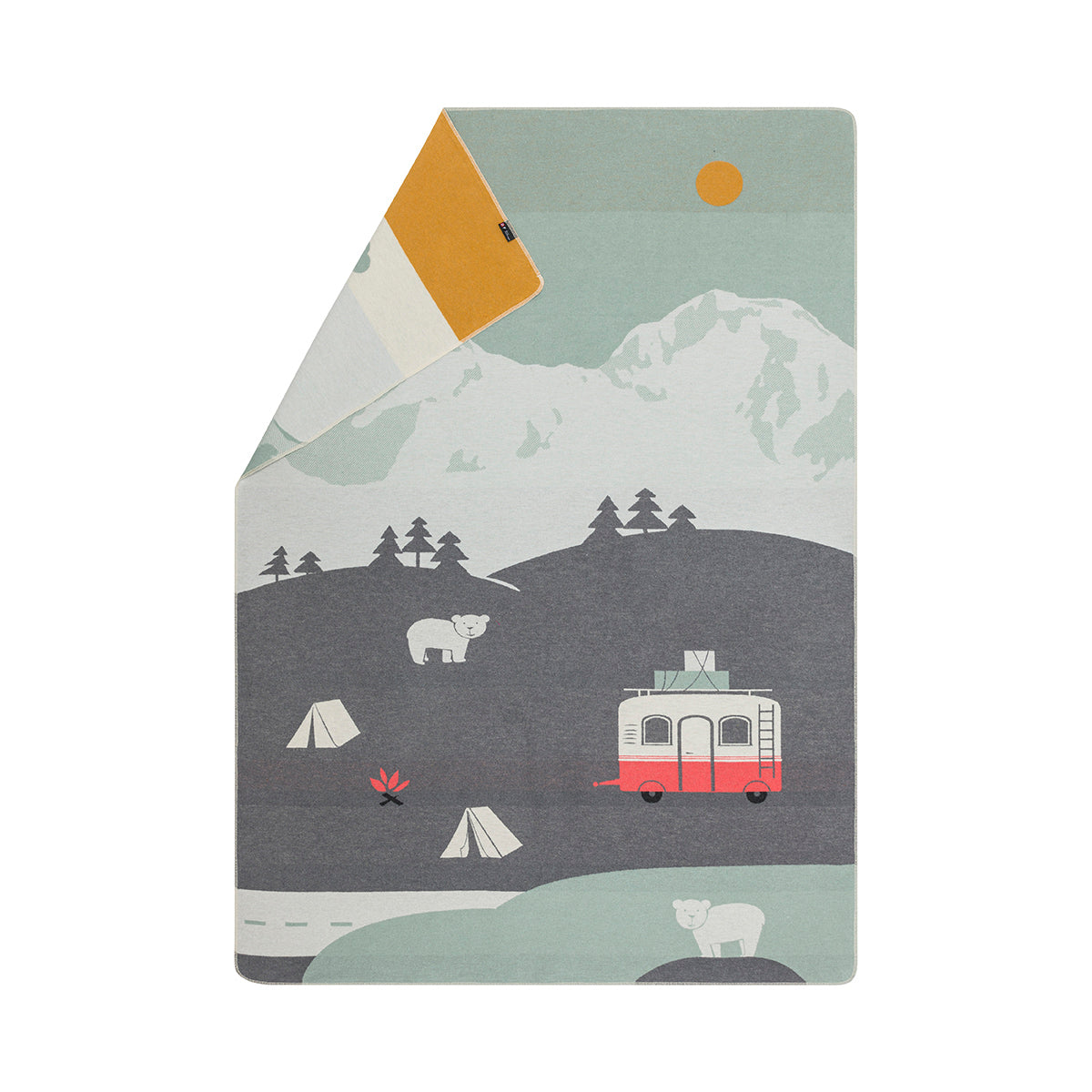 Kinderdecke Camping