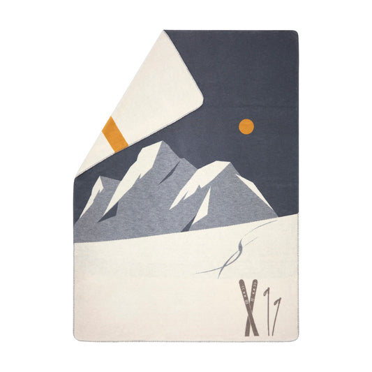 Wohndecke Skis & Spuren