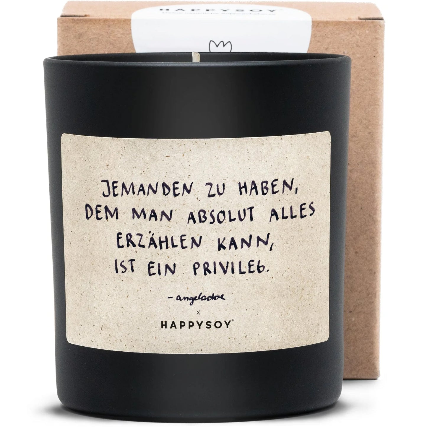 Sojawachskerze Privileg