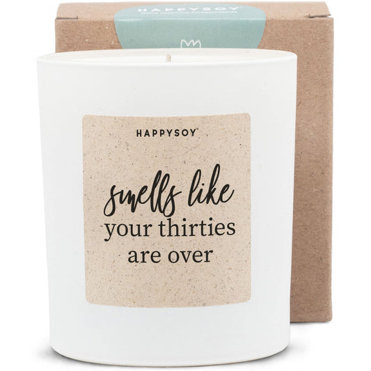 Sojawachskerze Smells like your thirties are over