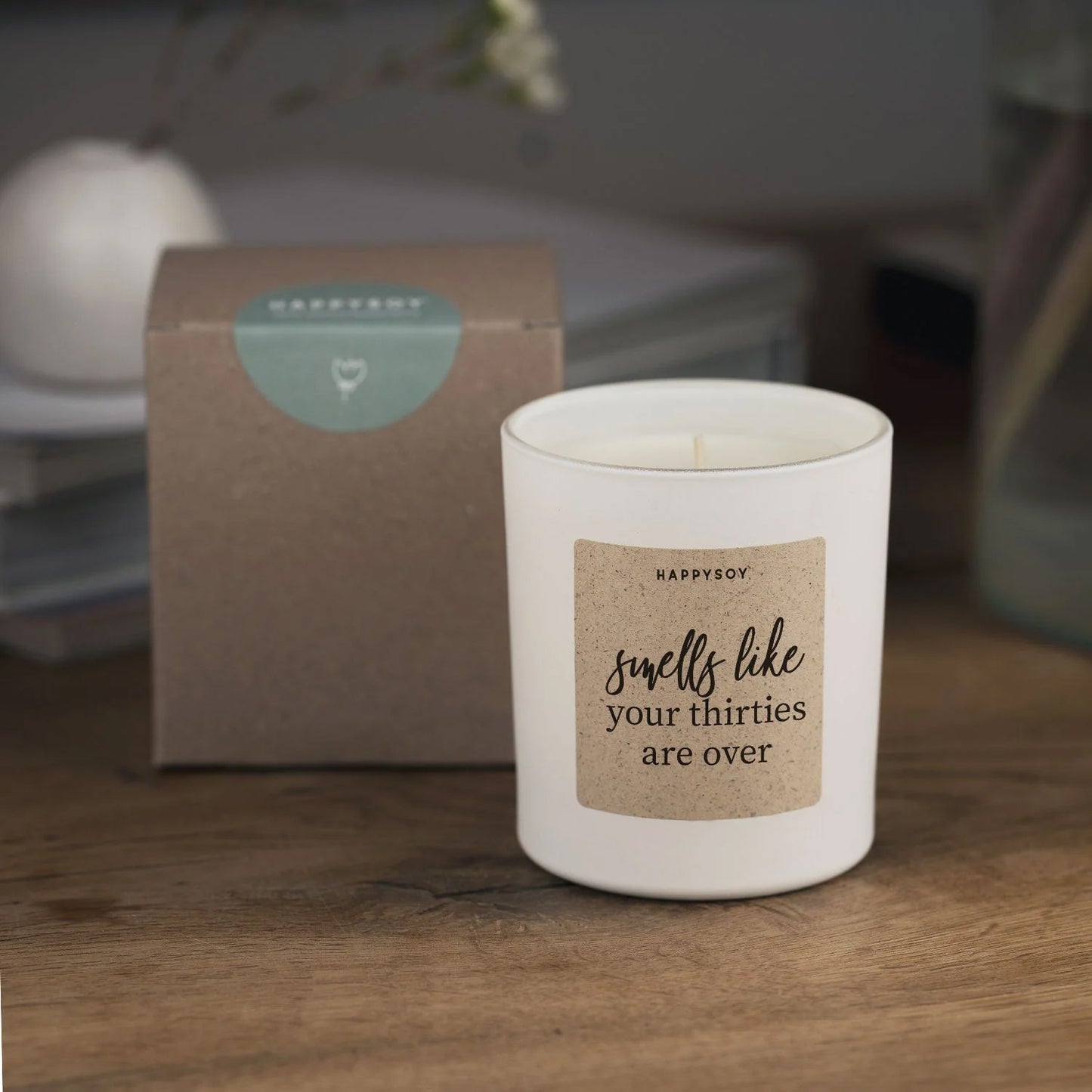 Sojawachskerze Smells like your thirties are over