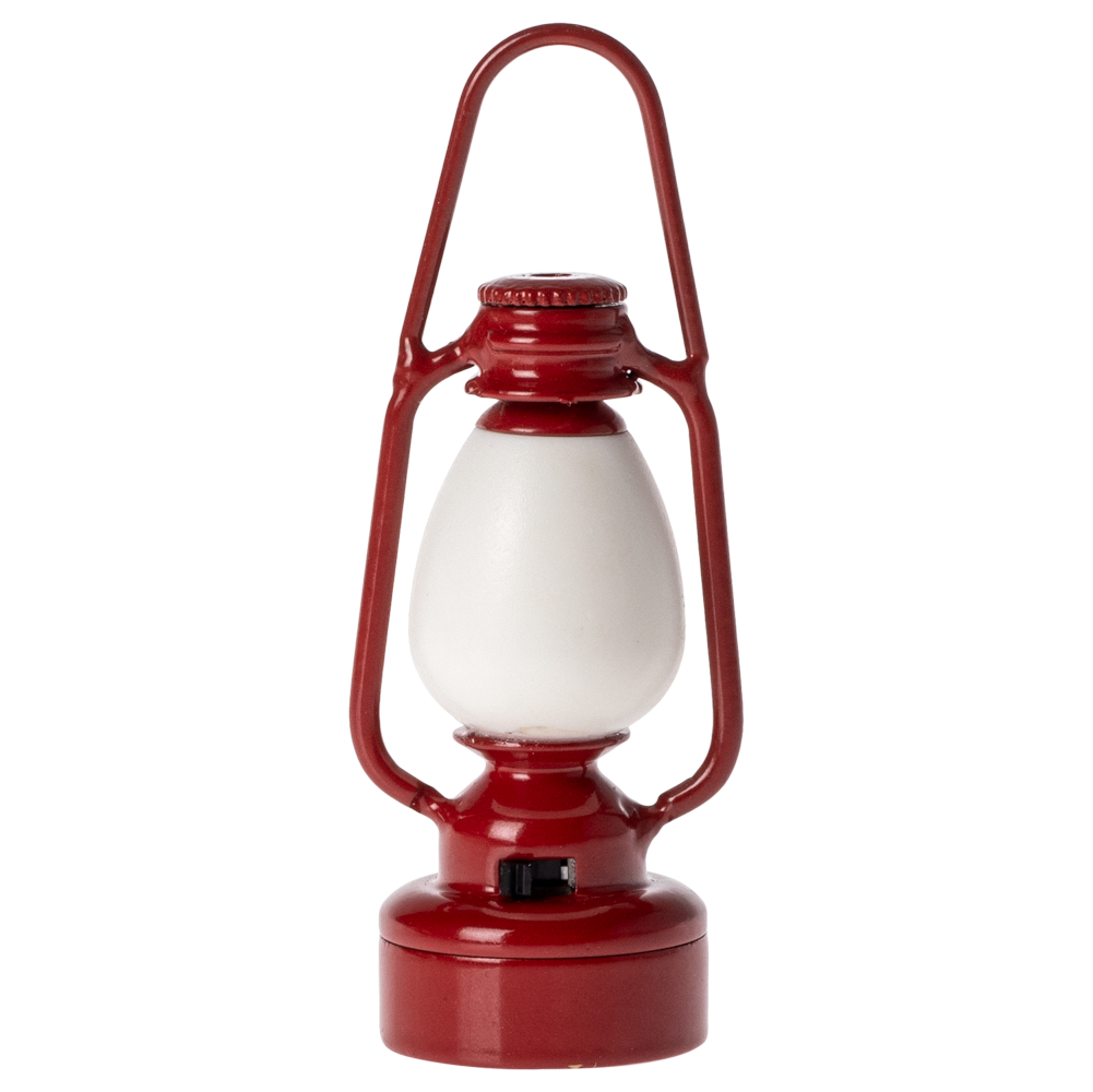 Vintage-Laterne rot