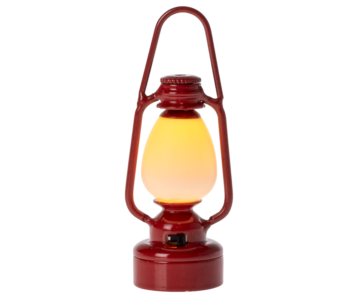 Vintage-Laterne rot