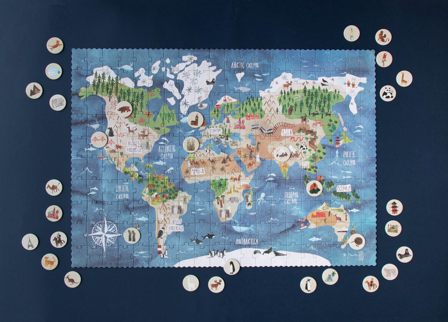 Puzzle Discover The World