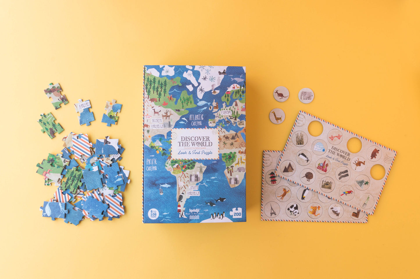 Puzzle Discover The World