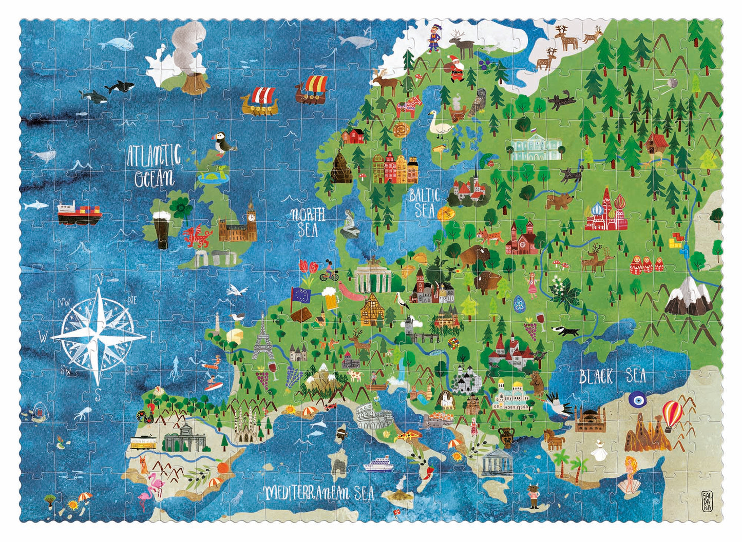 Puzzle Discover Europe