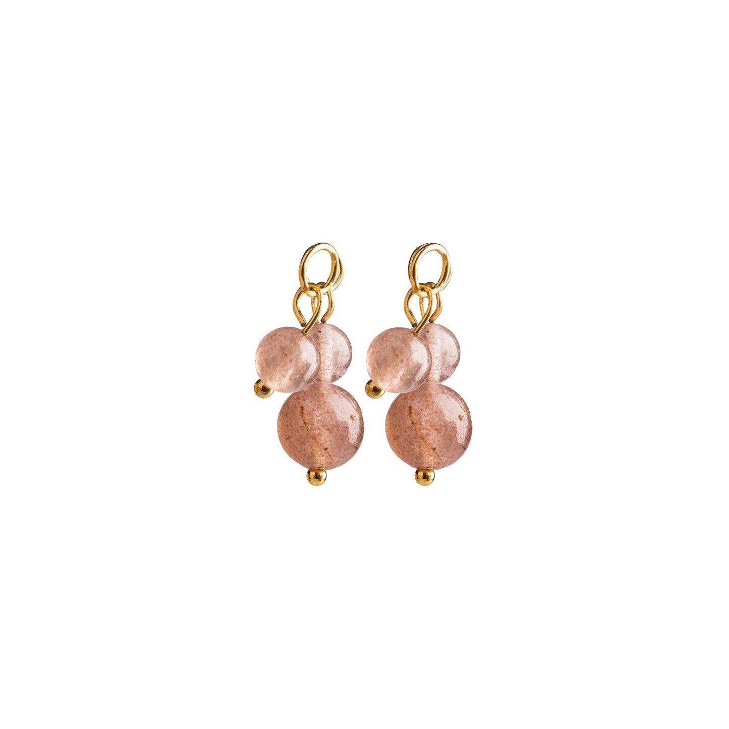 Malia Charm - Pink Infinity gold