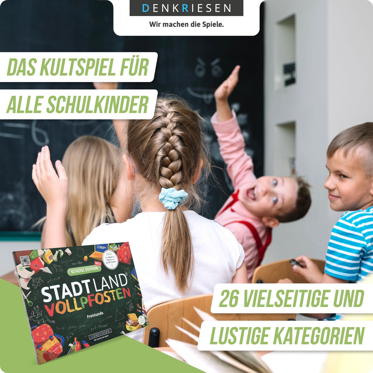 Stadt Land Vollpfosten Block - School Edition