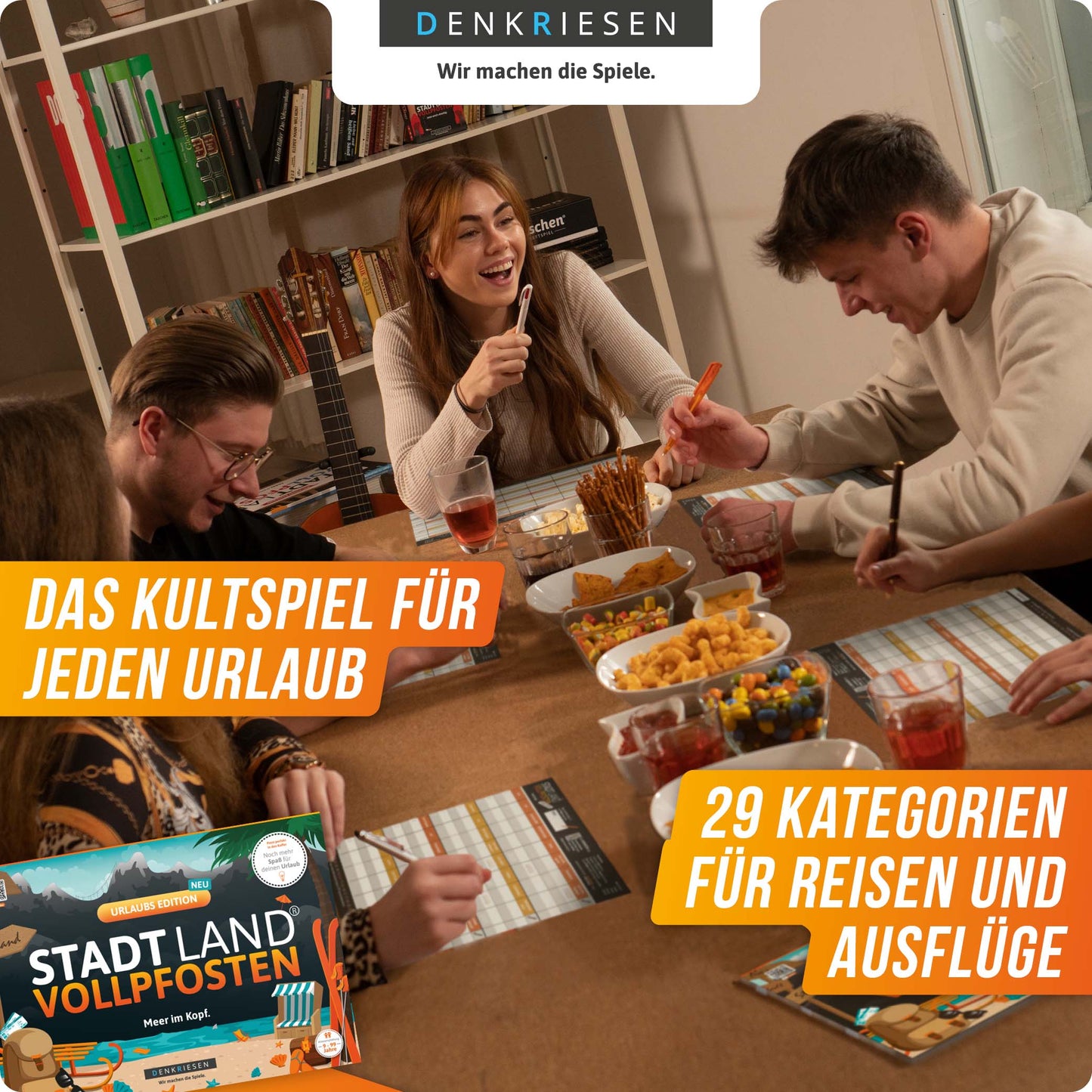 Stadt Land Vollpfosten Block - Urlaubsedition