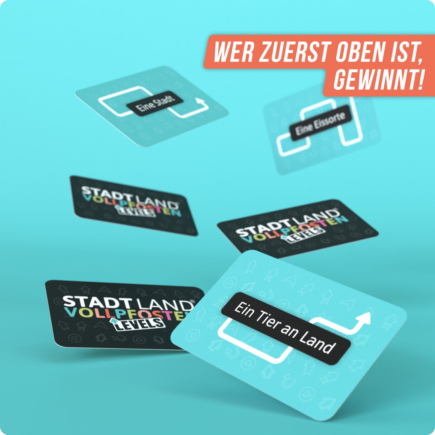 Stadt Land Vollpfosten Levels - Junior