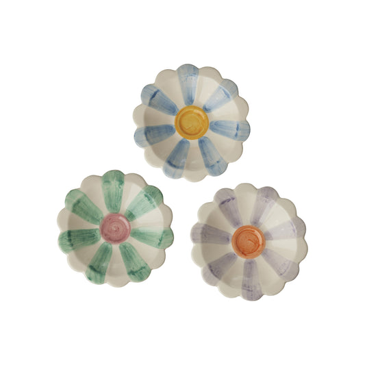 Kleines Keramik-Dipschälchen Hand-Painted