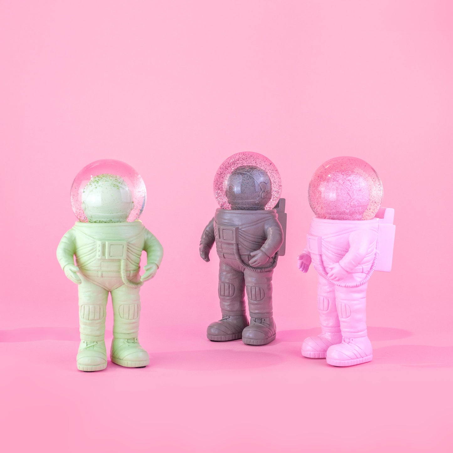 Glitzerkugel Astronaut
