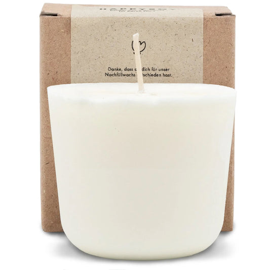 Sojawachskerze Refill