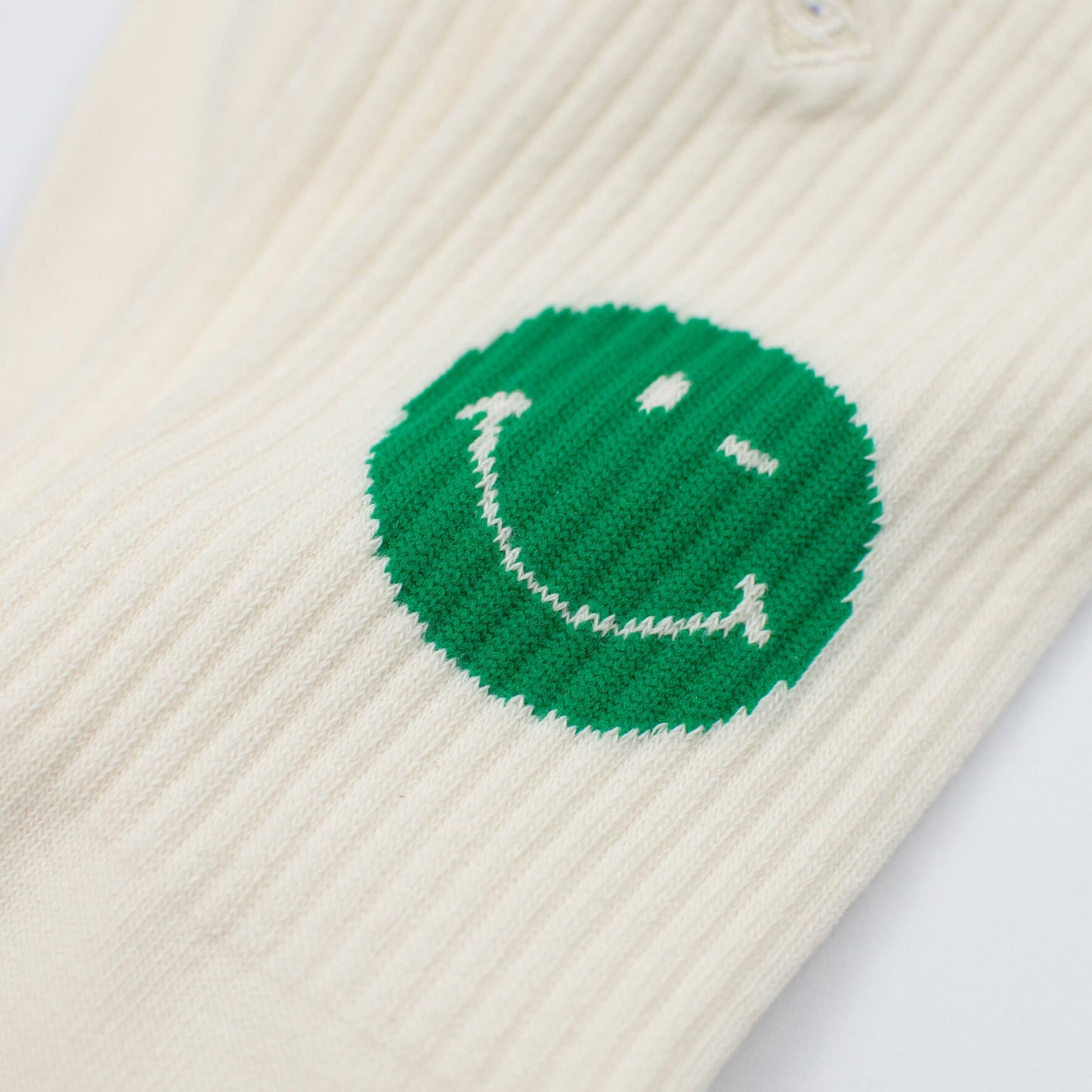 Crew-Socken Green Smile