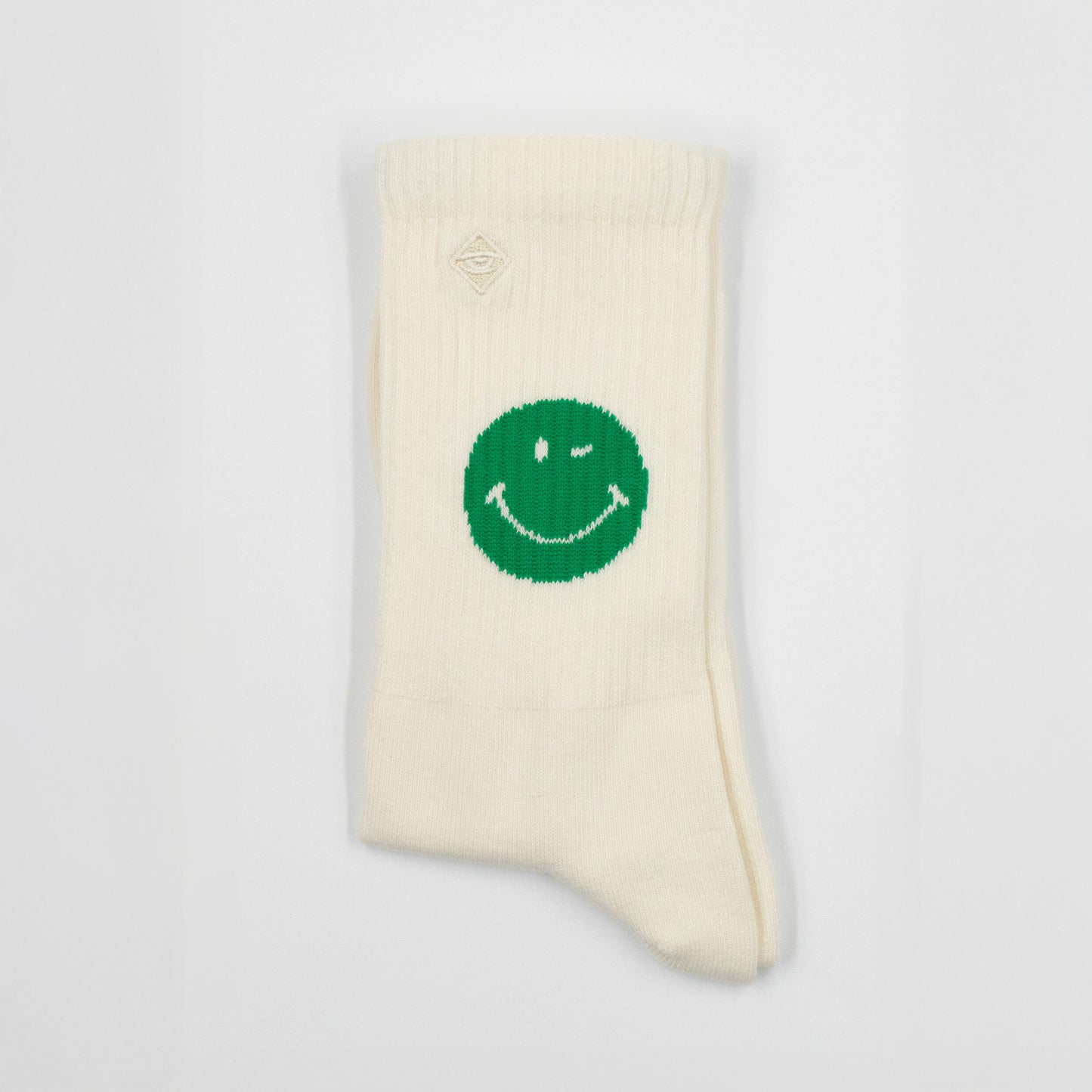 Crew-Socken Green Smile