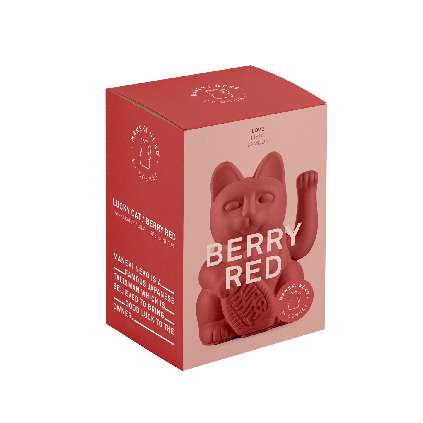 Lucky Cat Berry Red - Liebe