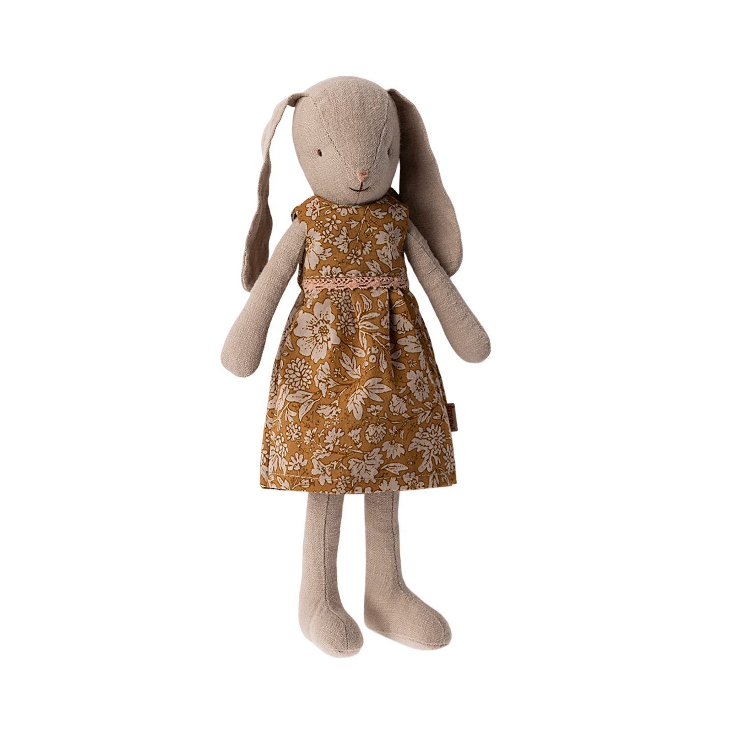 Hase Größe 2 beige - Blumenkleid