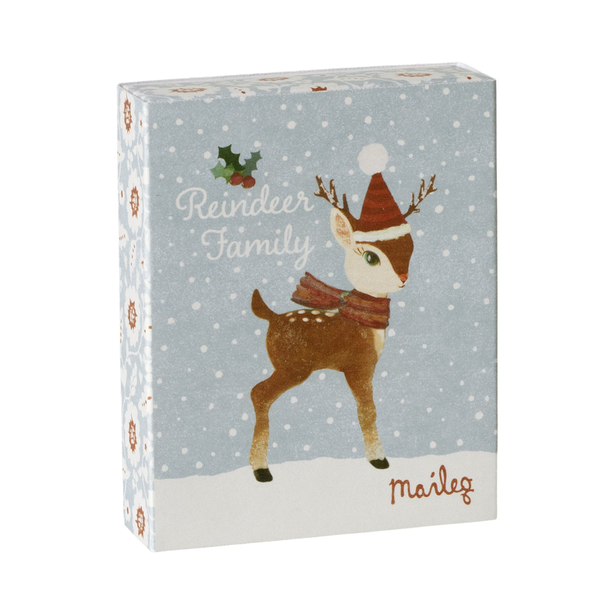 Metallornamente-Set Reindeer Family