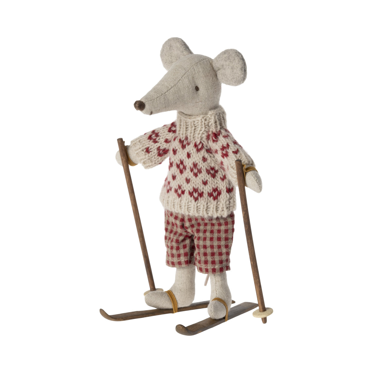 Ski und Skistöcke für Mama- & Papa-Maus
