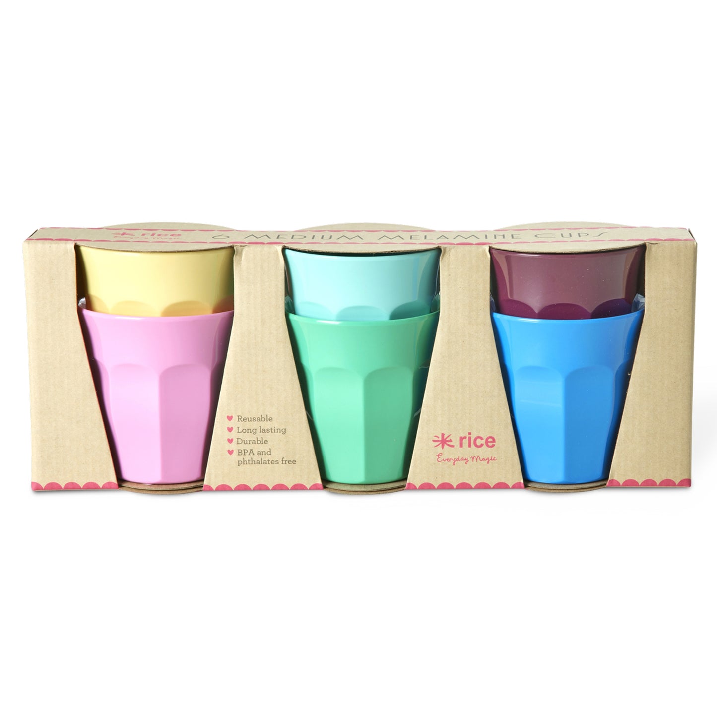 Melamin Becher-Set