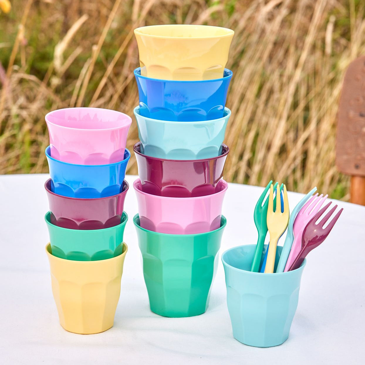 Melamin Becher-Set