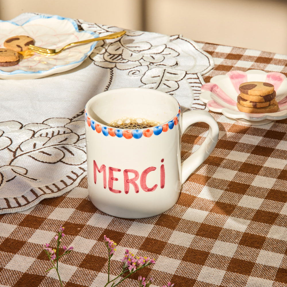 Keramik-Henkelbecher Hand-Painted