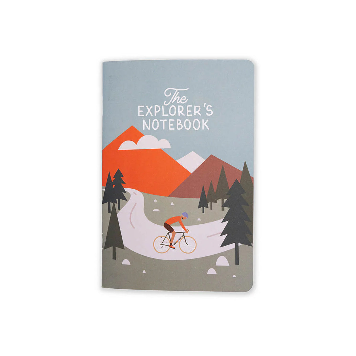 Notizheft The Explorers Notebook Radfahrer