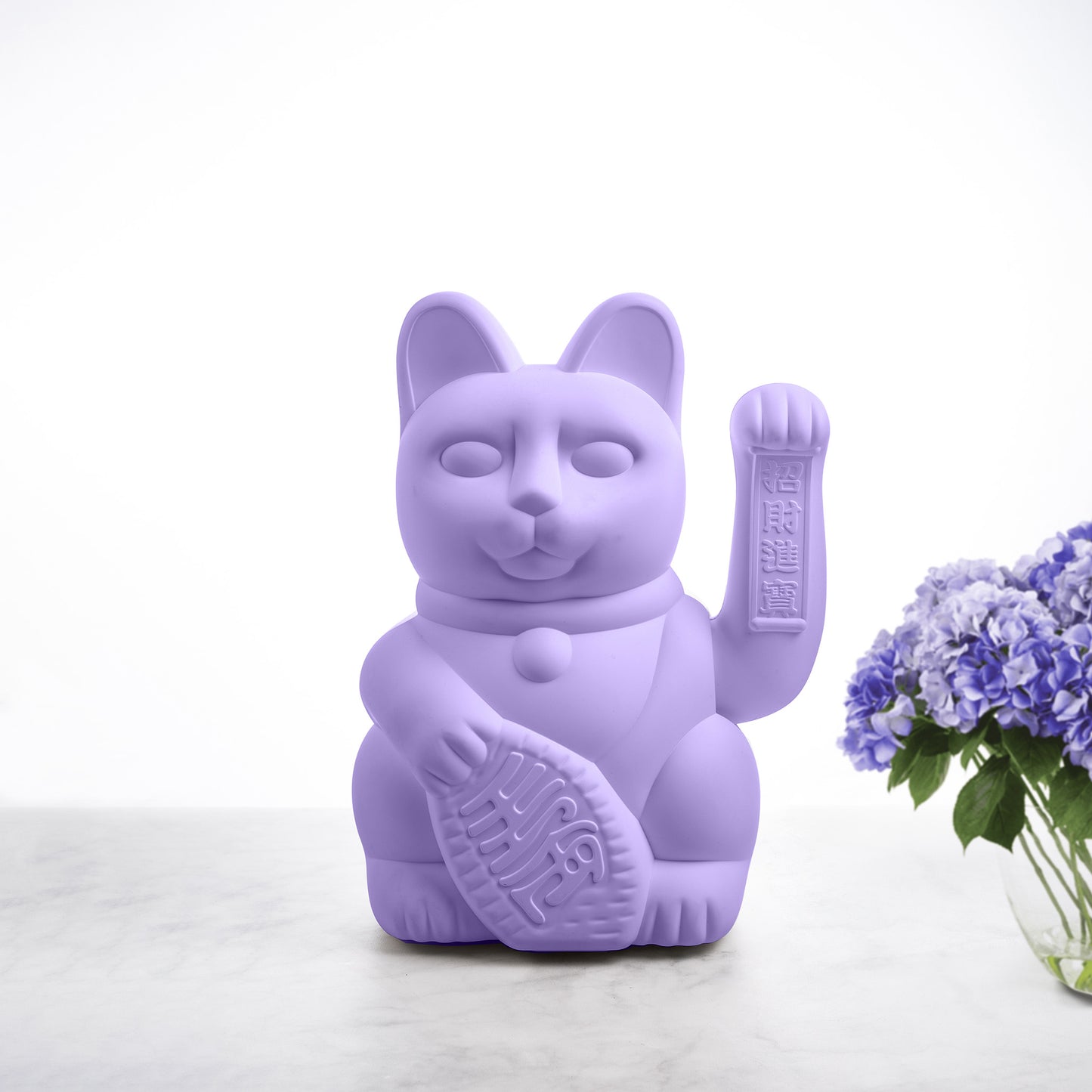 Lucky Cat Lilac Groß - Optimismus