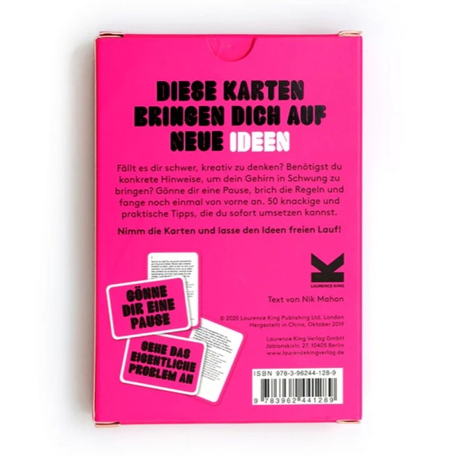 Diese Karten bringen dich auf neue Ideen