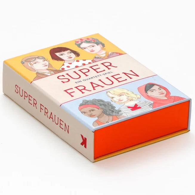Super Frauen - Quartett-Spiel