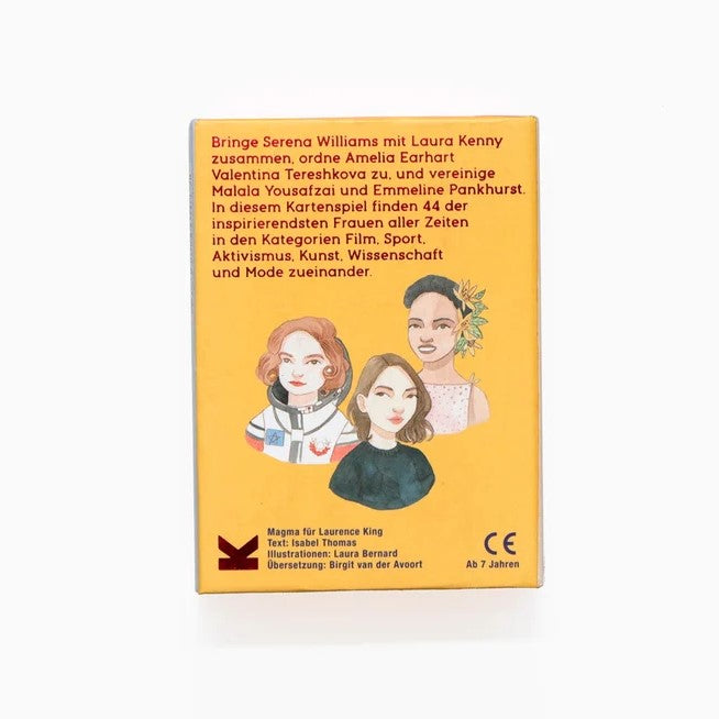 Super Frauen - Quartett-Spiel