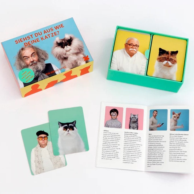 Memory Spiel - Siehst du aus wie deine Katze?