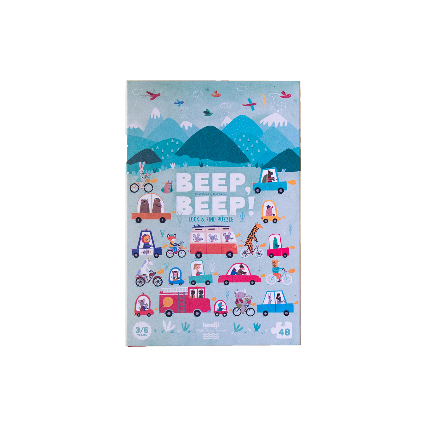 Beep, Beep! Look & Find Puzzle