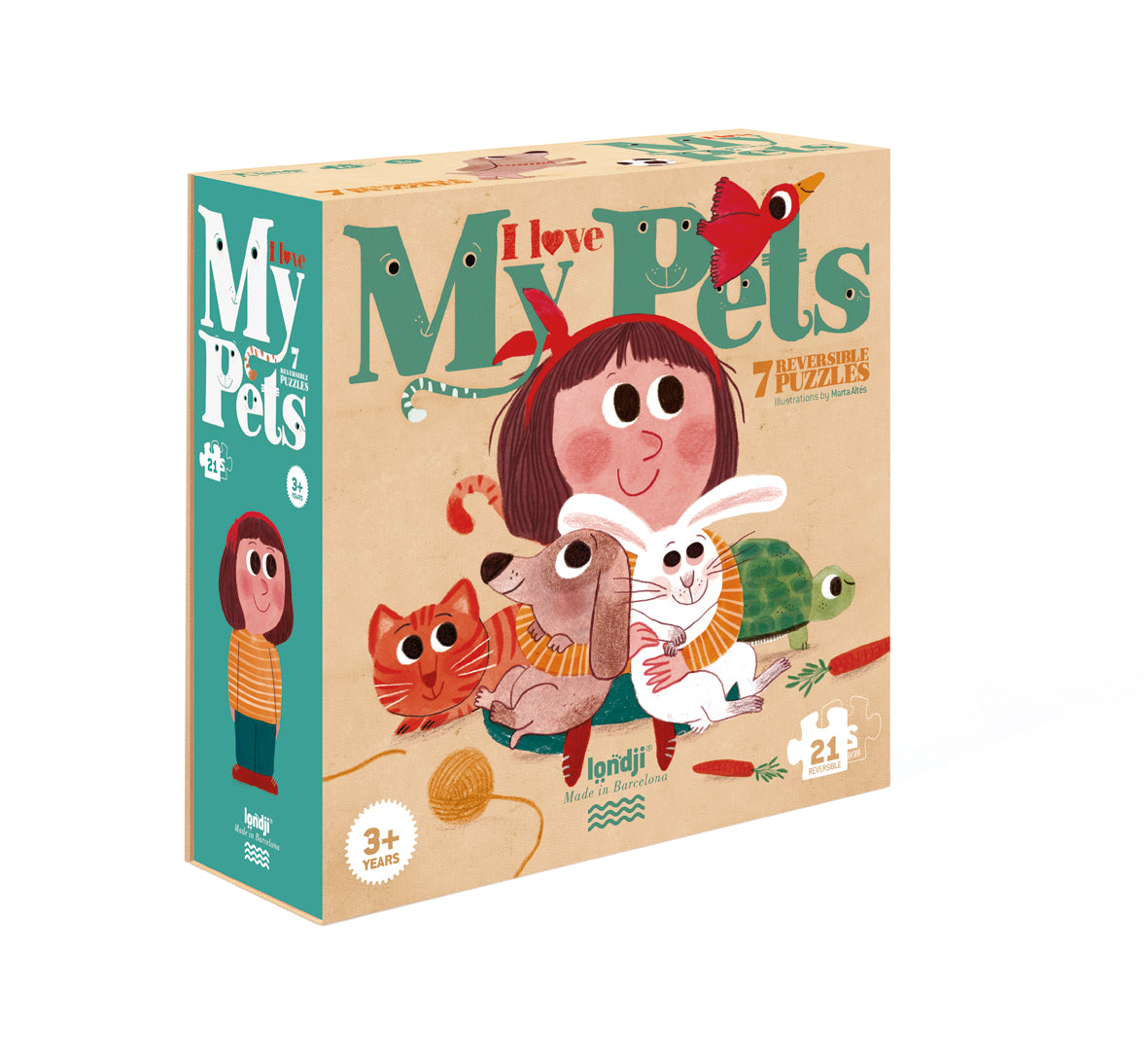Puzzle I Love My Pets