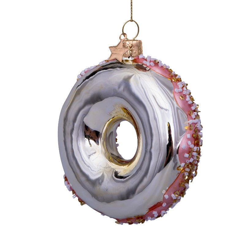 Christbaumkugel Donut