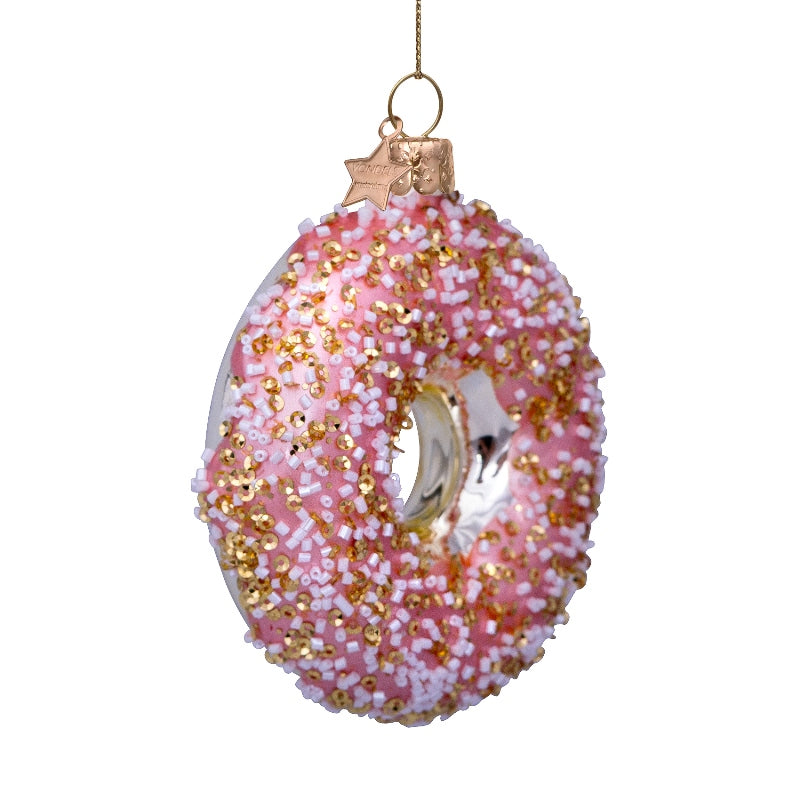 Christbaumkugel Donut