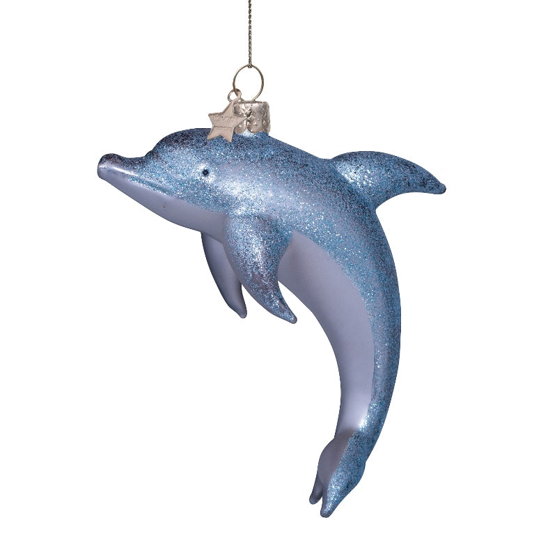 Christbaumkugel Delfin