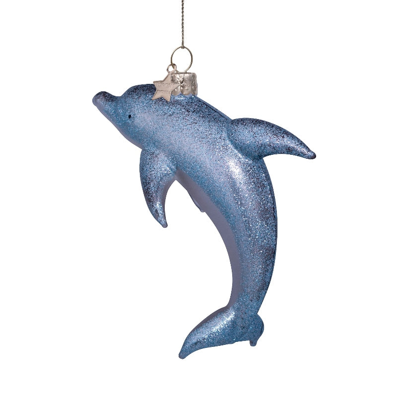 Christbaumkugel Delfin