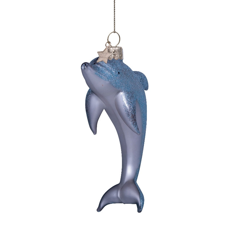 Christbaumkugel Delfin