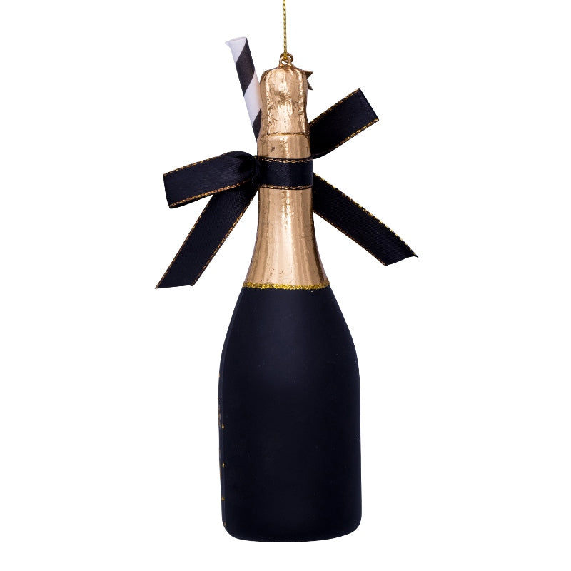 Christbaumkugel Champagne